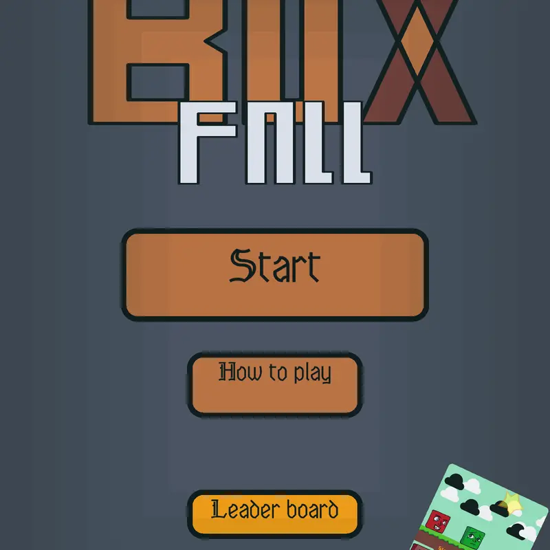 Box Fall by @jedh
