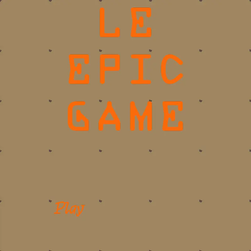 Game by @mrdav