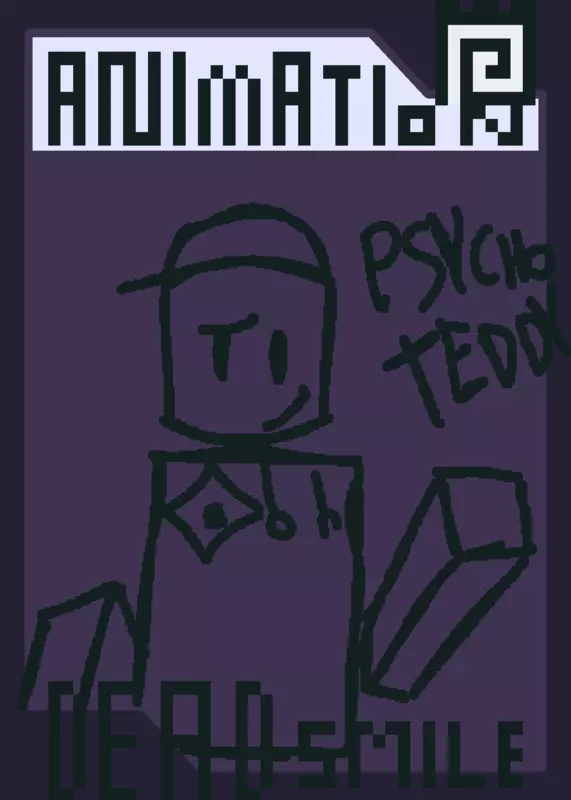 Psycho teddy by @dead_smile