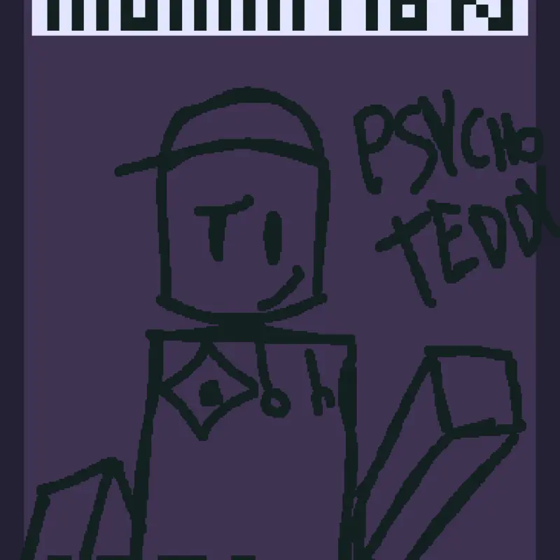 Psycho teddy by @dead_smile