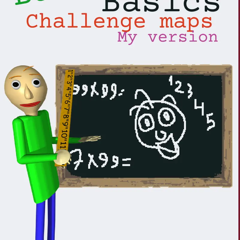 Baldi's Basics challenge maps by @Studio-Games-Official