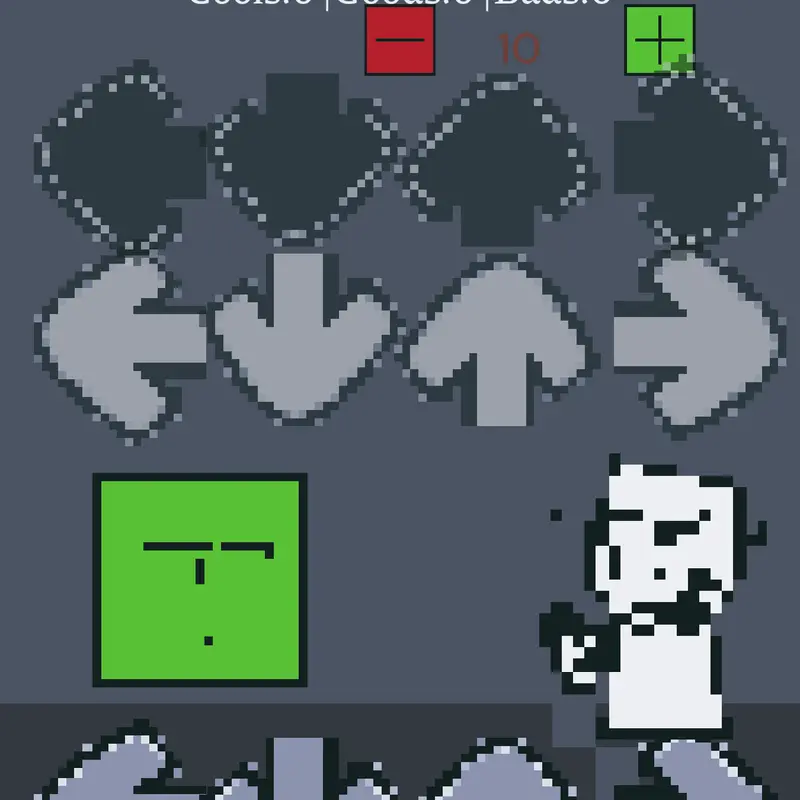Fnf pixelated by @bkal