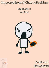 MY PHONE IS ON FIRE!