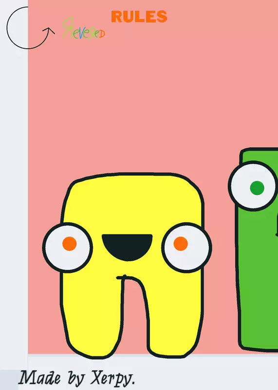 Smiles Russian alphabet lore. by @Xerpy_357_AUTTP
