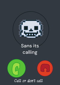Call for Sans