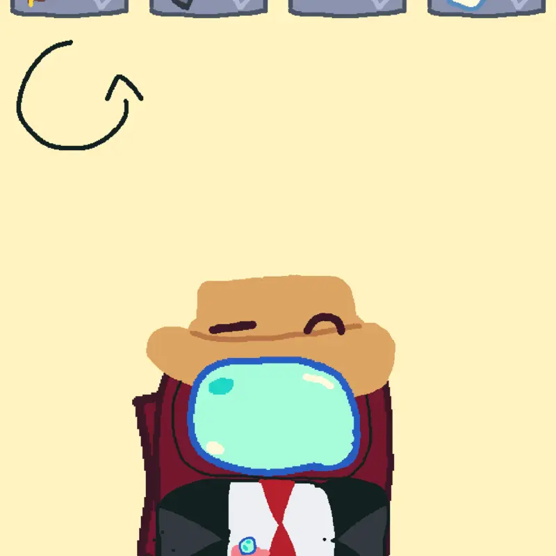 My among us bean by @DACH_983