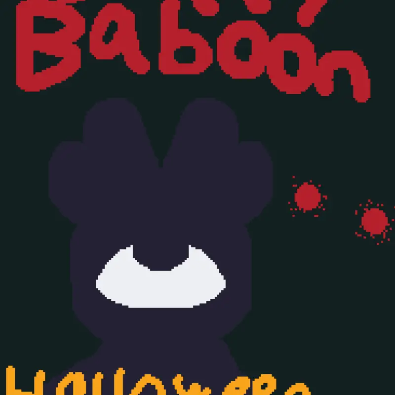 Scary baboon by @FISHLIKA