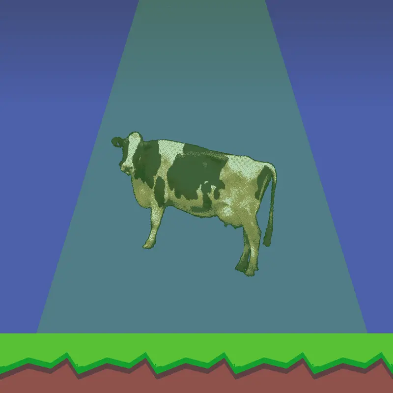 Flying cow 🐄 by @LegacyDuding