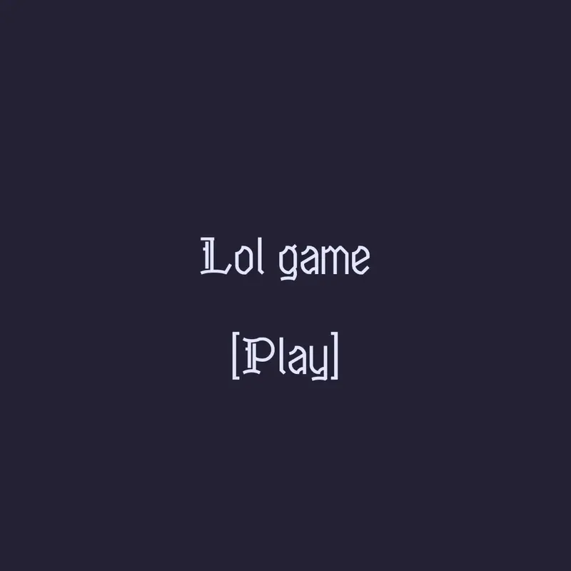 Game by @eserq12