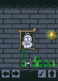 Inside castle