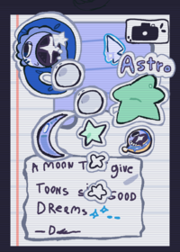 Make a astro wallpaper thingy