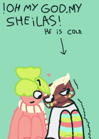 OH MY GOD, MY SHEILAS