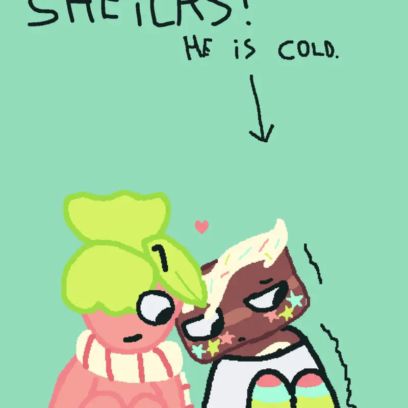OH MY GOD, MY SHEILAS by @fanbyfruitcake