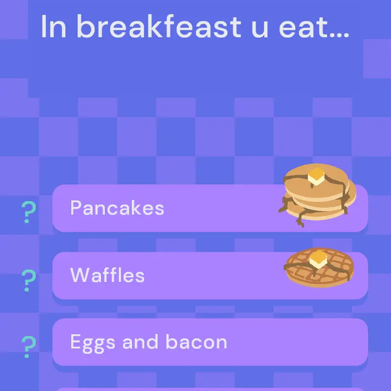 What do u eat in breakfeast by @jilou
