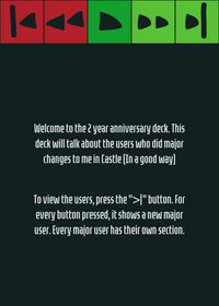 2nd Anniversary Deck