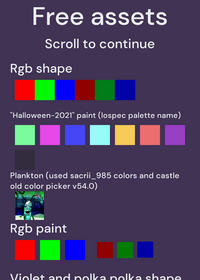 Free assets (free to use)
