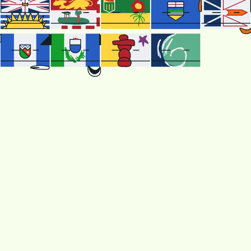 Canadian Flag Band by @VeneFour
