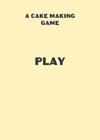 A cake making game.
