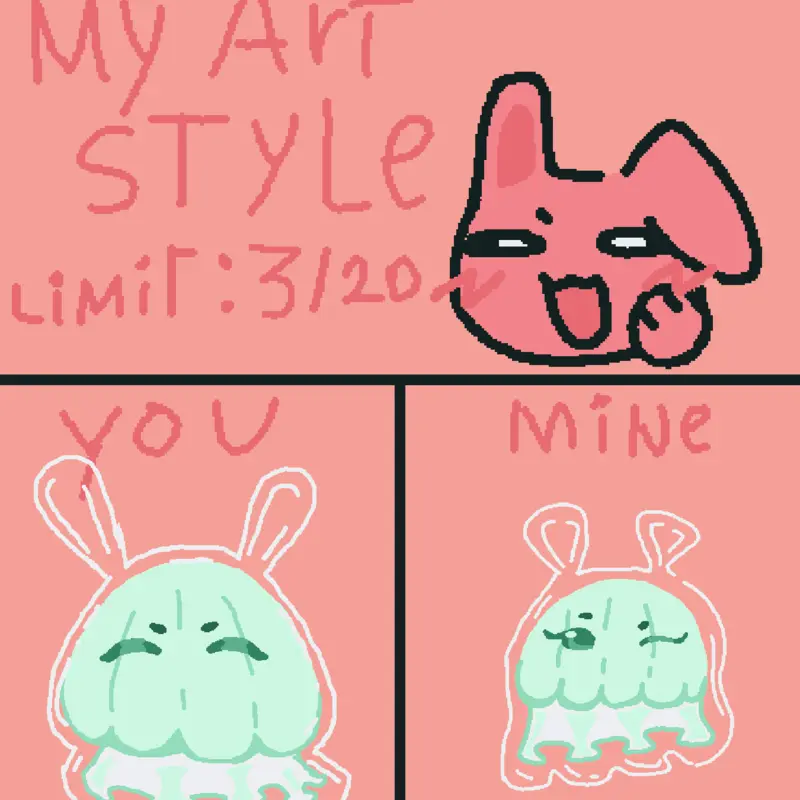 My drawing is a bit bad, isn't it?... by @Linh_animee