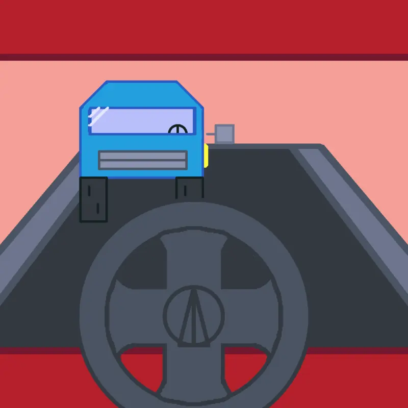 Car simulator by @miawtwa