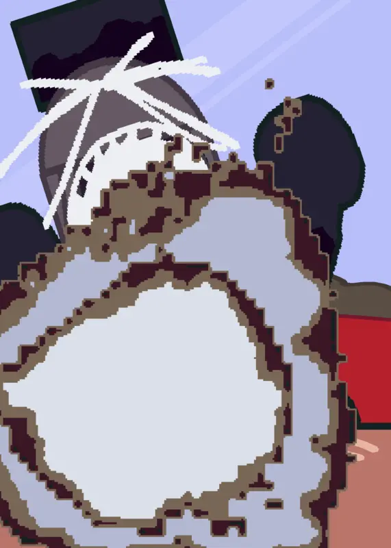 Fatboy crashes out cuz no yummy slop by @Cyborg_maniac