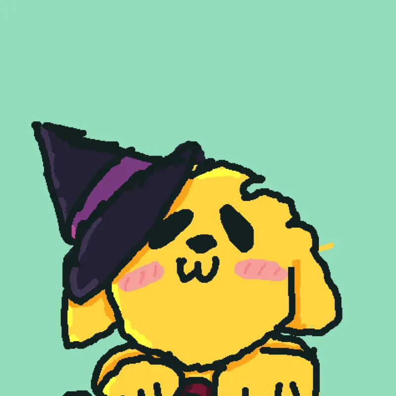 Trick or Threat? Golden Retriever Ver. by @LukeSkyDaBest30