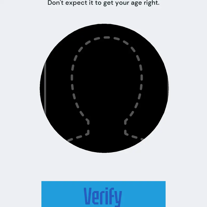 Age Verification be like: (NOT REAL) by @CamDaArtist