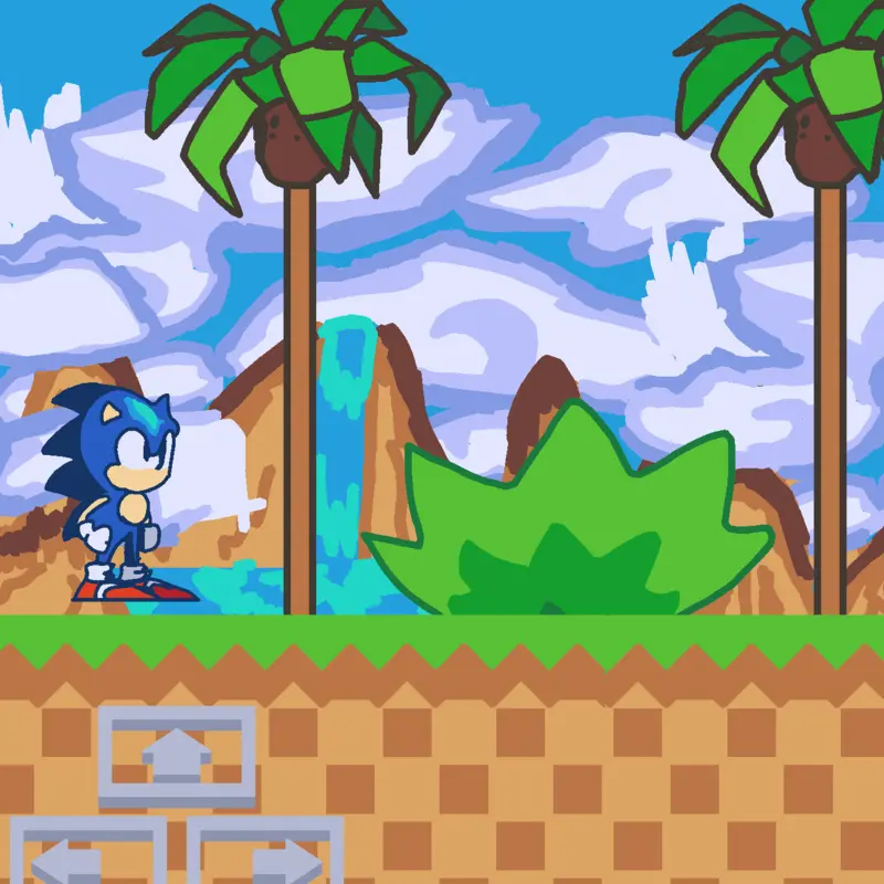 Sonic Country by @CubesBooksNormalMemes