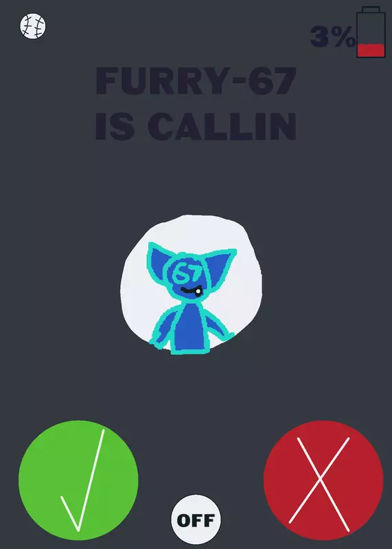 Furry-67 is calling by @nathalielopes