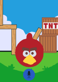 Talking red recreated
