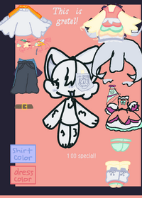 hehee Gretel dress up!