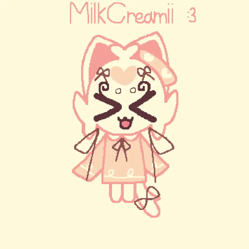 A fanart for MilkCreamii :3 by @Snow_Yuki