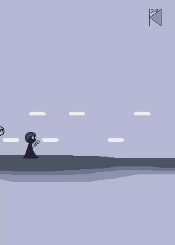 A simulation of an old video game! by @solmezly