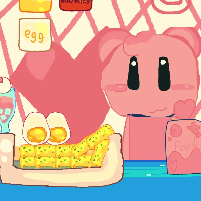 Mukbang all pink!!! by @CaydenOsteen