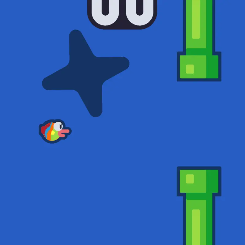 Flappy bird by @kellyq