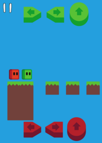 2 players platformer