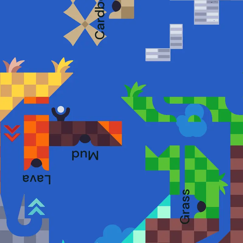 Terrain golf kit by @Pell-In-A-Nutshell