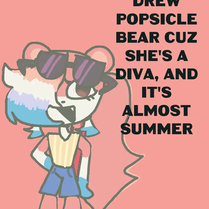 Popsicle bear by @IvannaTheFattie