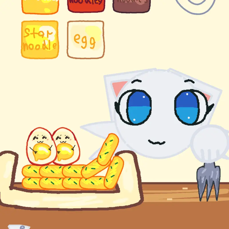 Noodle mukabang with lily! (CREDITS) by @LilyCutieLovley