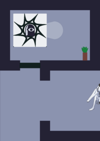 Shy guy