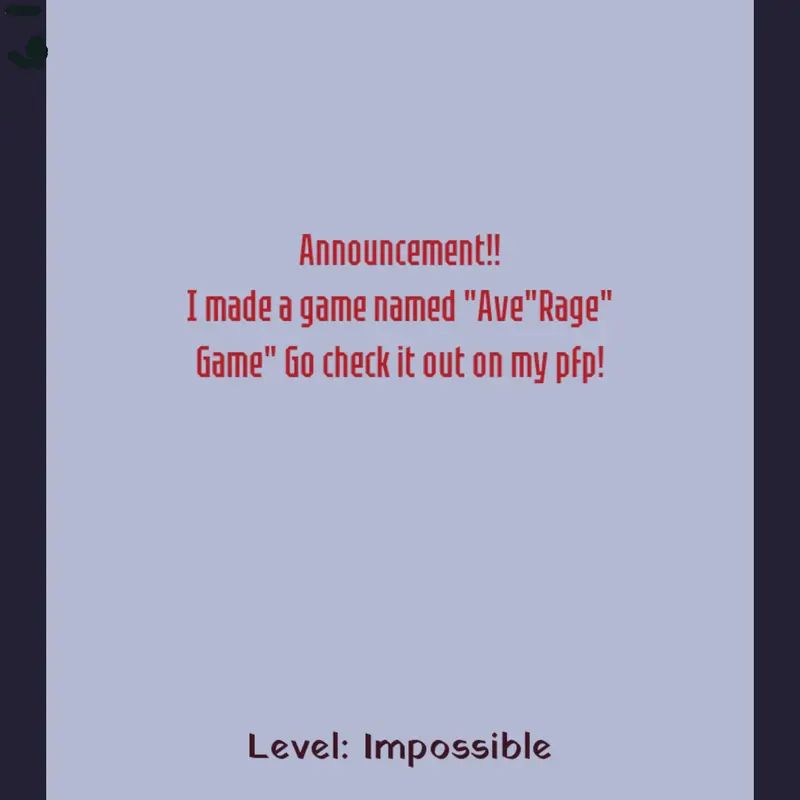 Game by @KID_KYS_STFU_NOW