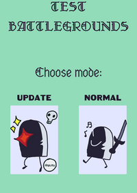 Test battleground DON'T CRY