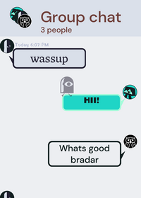 Group chat!!