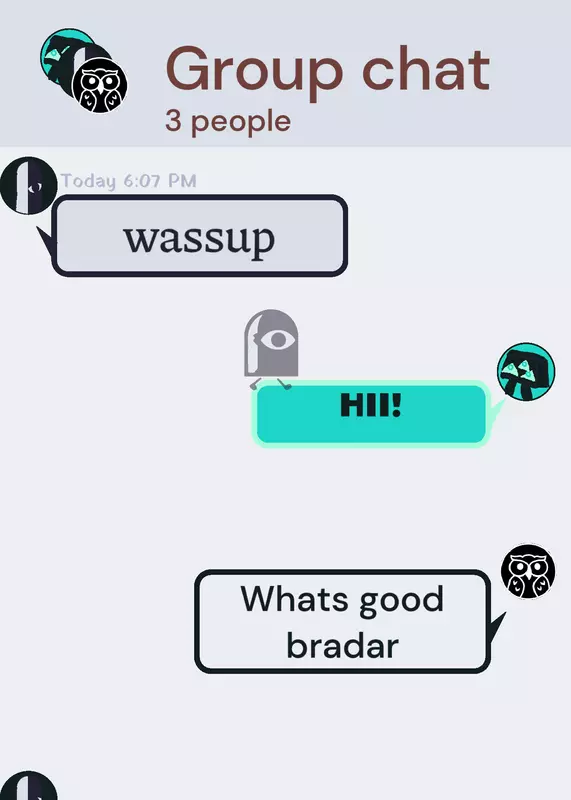 Group chat!! by @CatTheLoaf