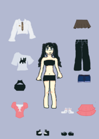 Dress up the girl