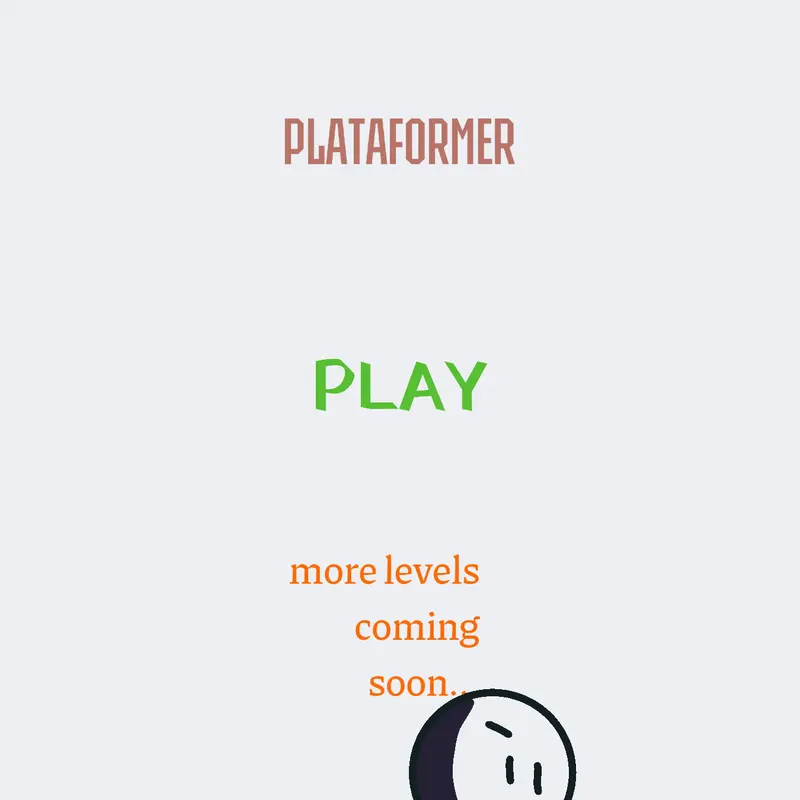 plataformer Game :3 by @PAPUV45_official