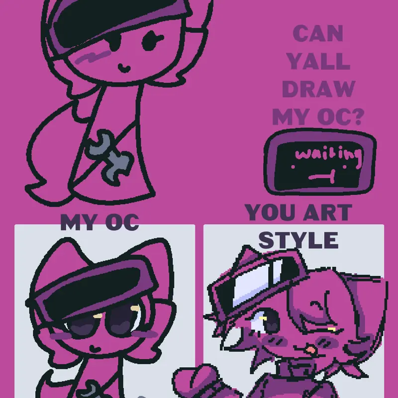 Drawing Stella in my style.. by @Vynn3r_Funbotswife21