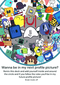 Wanna be in my next profile picture?