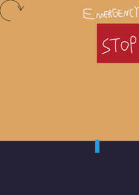 NEW TRAIN AND EMERGENCY STOP