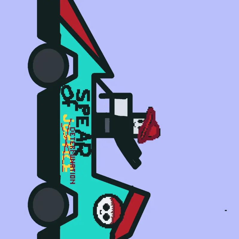 Spear of determation! by @thebearrabber